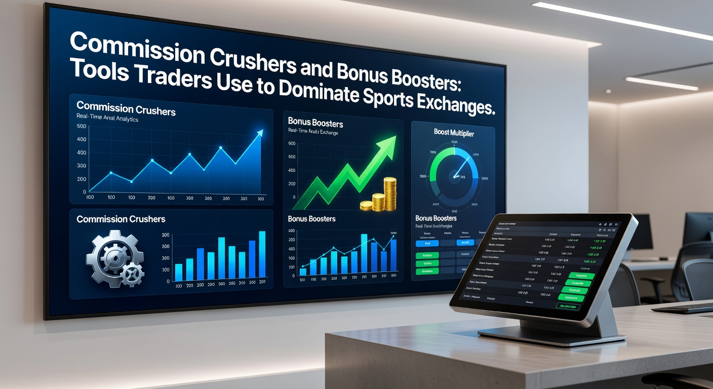 Close-up of a trader's dashboard showing bonus tracking software with active promotions and exchange integrations