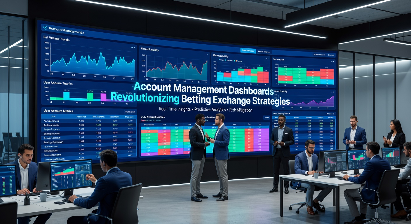 Close-up view of an advanced account dashboard interface showing multi-account syncing, bonus accrual graphs, and automated alert systems for betting exchange users