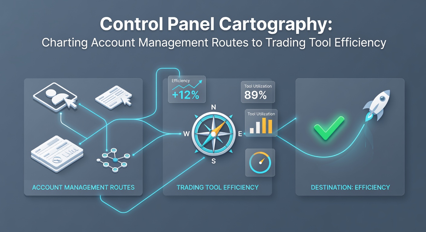 Illustration of interconnected account management routes leading to various trading tools within a betting exchange control panel