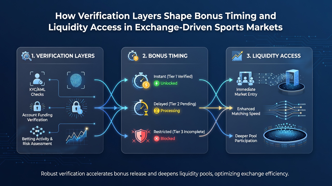 Chart illustrating liquidity depth changes before and after verification completion