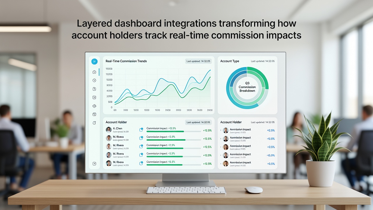 Comparison view of commission impacts across three sports exchange platforms within a single dashboard