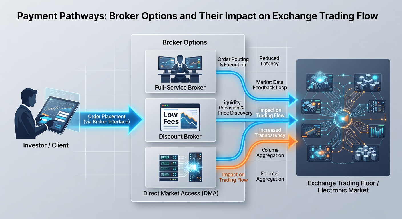 Dynamic chart visualizing payment speed versus exchange trading volume, showing peaks during major events and broker impacts