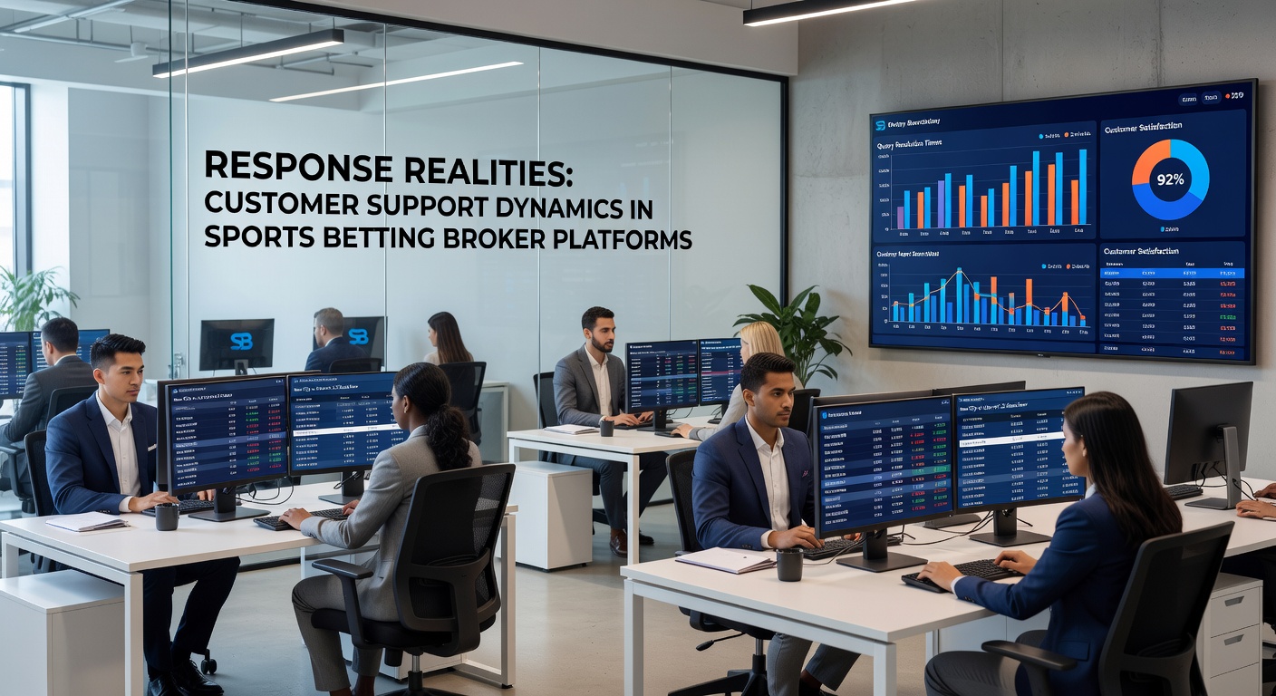 Support agents monitoring dashboards during a peak betting event, with multiple chat windows and resolution metrics visible